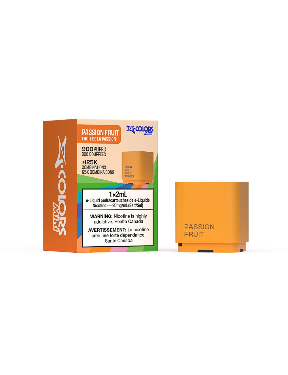Cartuse Z-COLORS 2ml Passion Fruit
